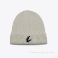 Beanie a maglia con logo personalizzato